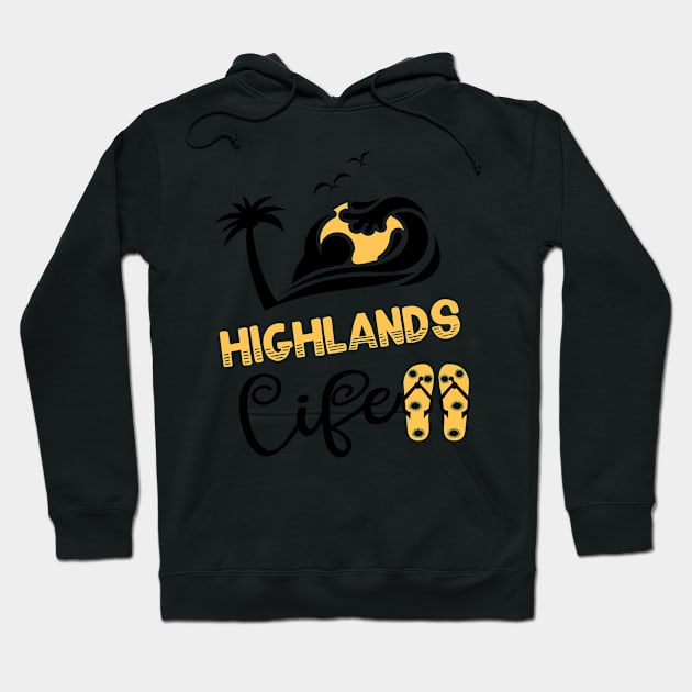 Highlands in UK - beach life Hoodie by ArtDesignDE